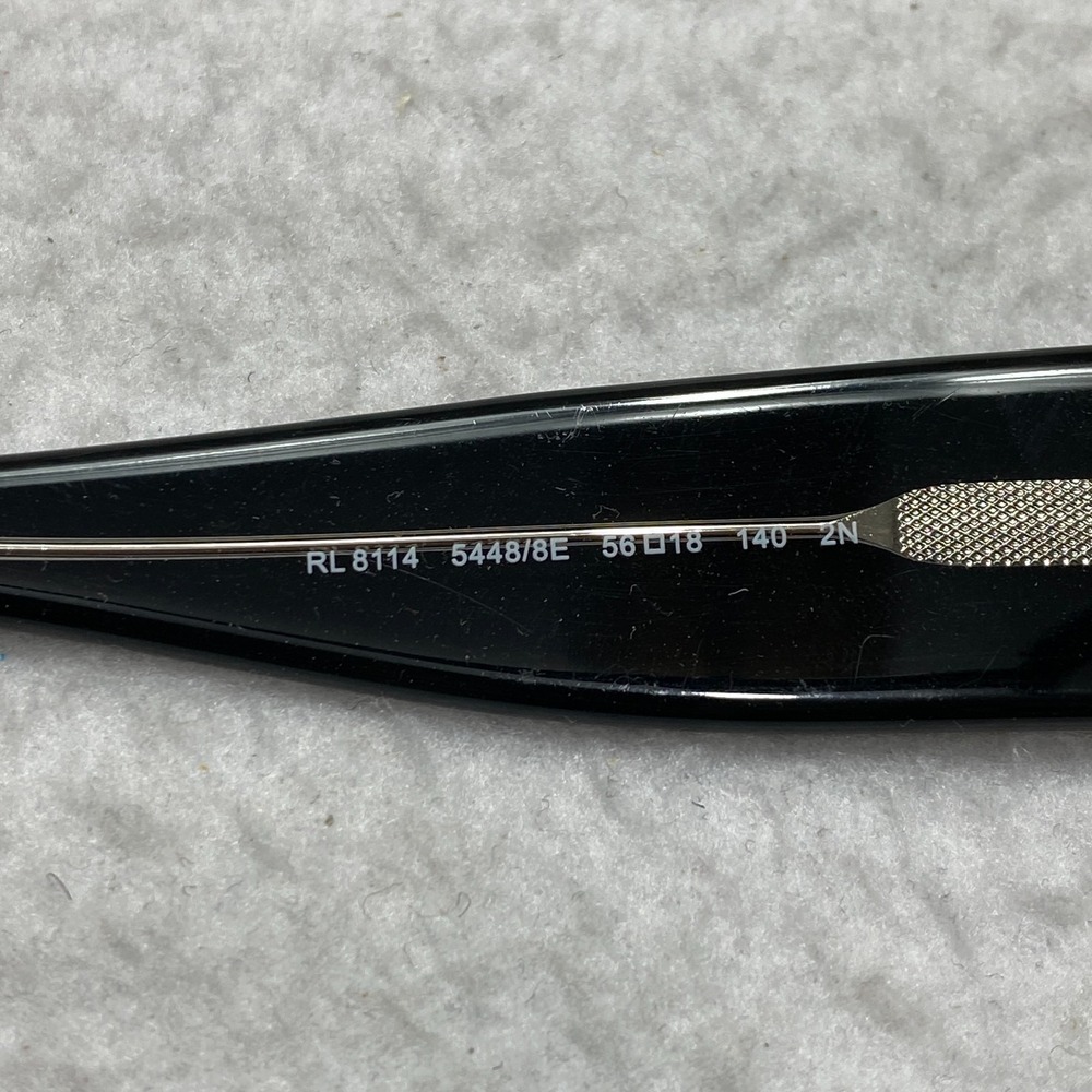 Ralph Lauren Eyeglasses 5448/8E Black 56-18-140 - Picture 9 of 13